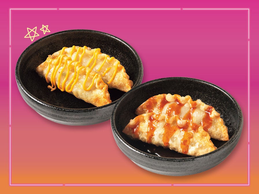 左：チーズ、右：旨辛ダレ