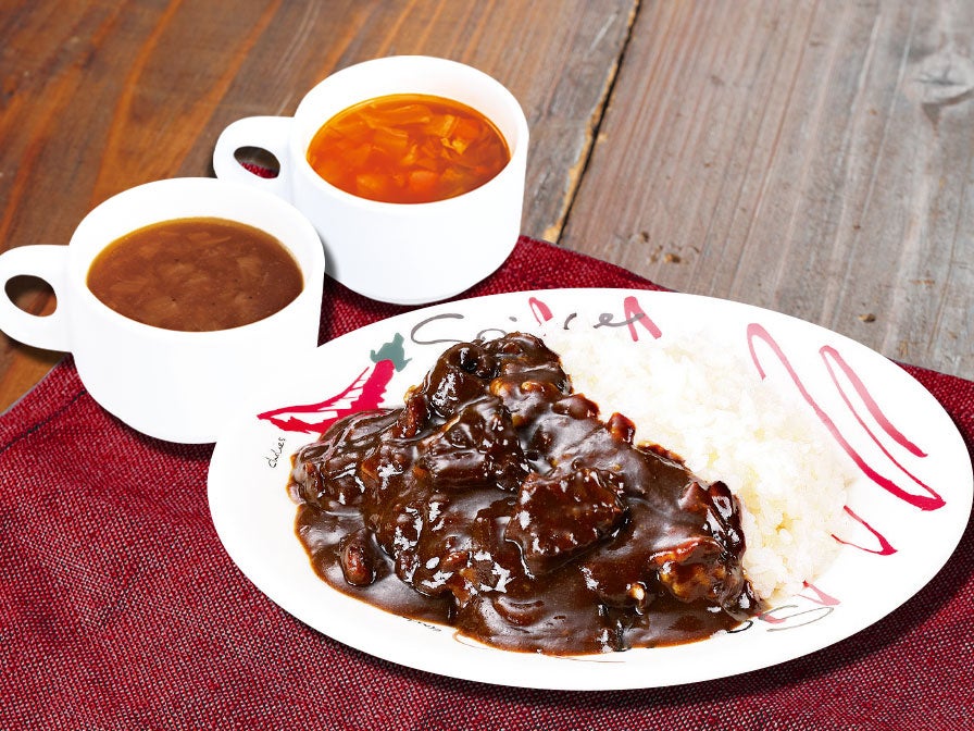 黒カレー＆ライス、スープバー