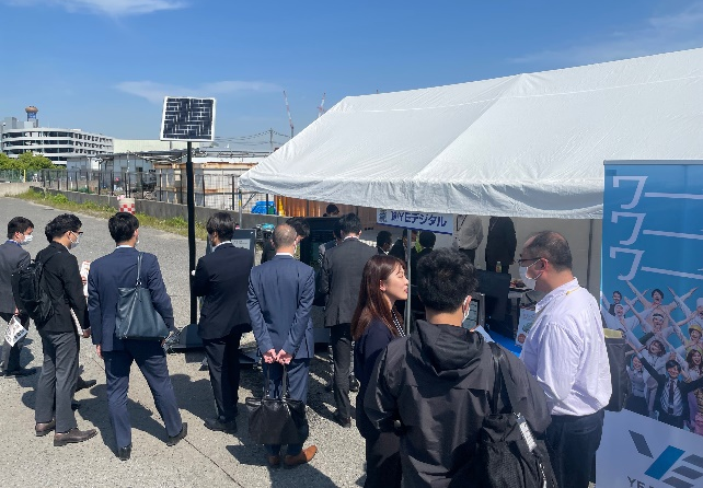 展示会場の様子