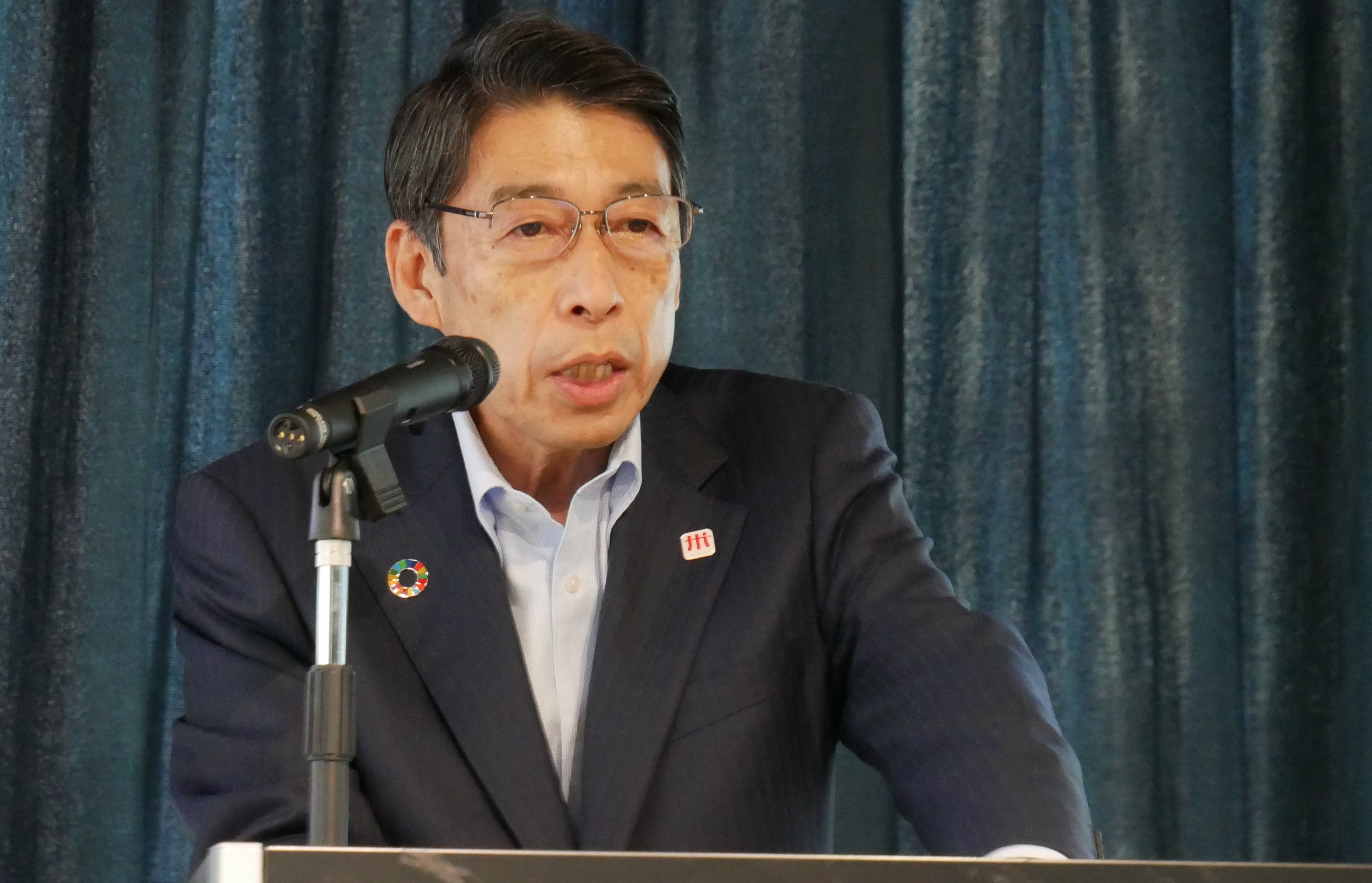 福岡県知事　服部誠太郎氏