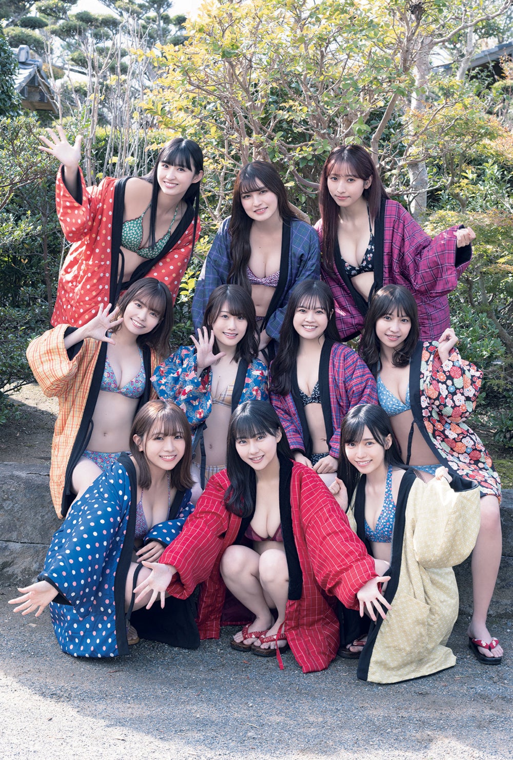 「B.L.T.2022年2月号増刊　B.L.T.×HKT48グラビアSP版」セブンネットショッピング購入特典ポストカード【HKT48ナナイロクラブ会員限定】