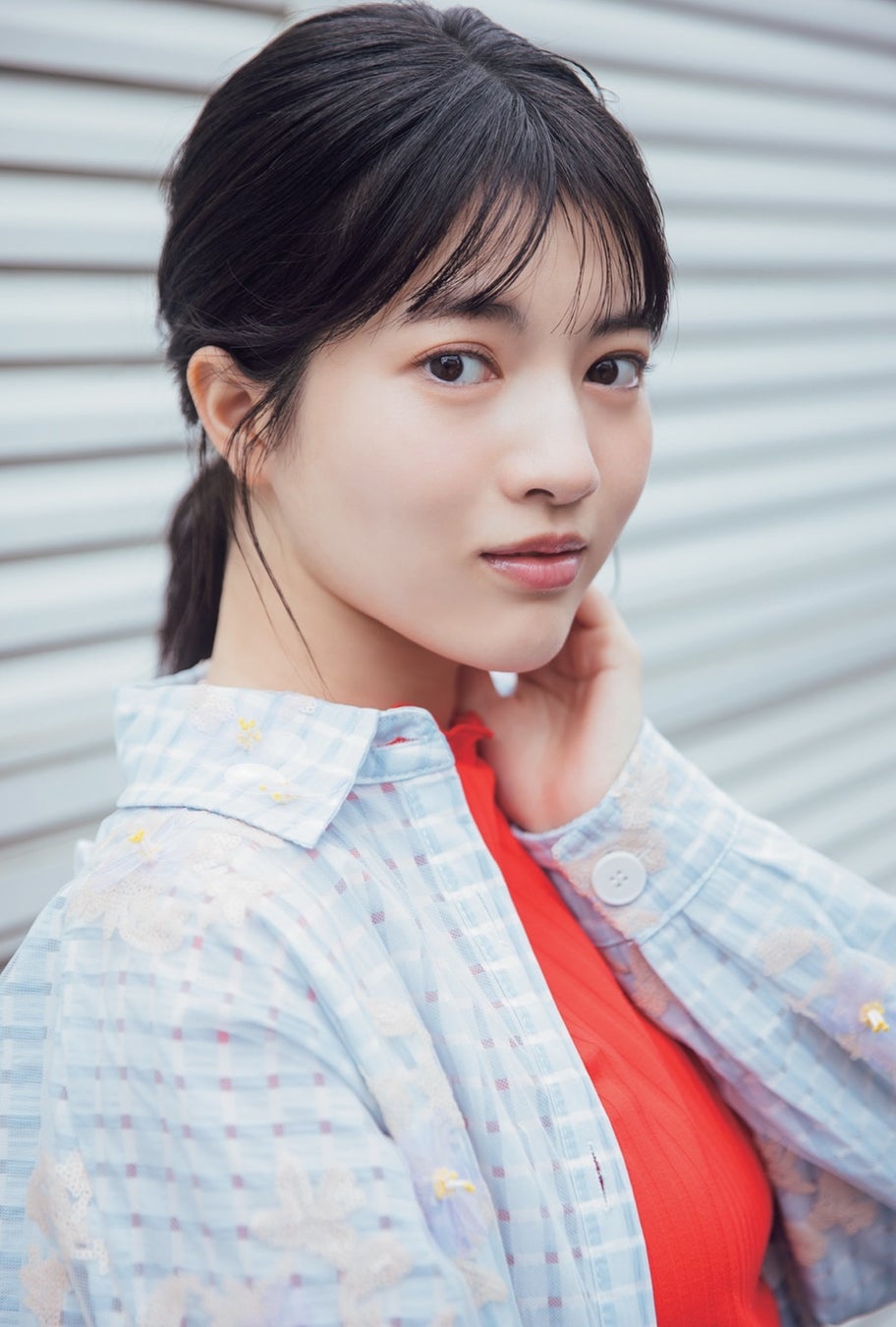 「B.L.T.2022年2月号」セブンネットショッピング購入特典ポストカード【林瑠奈(乃木坂46)】