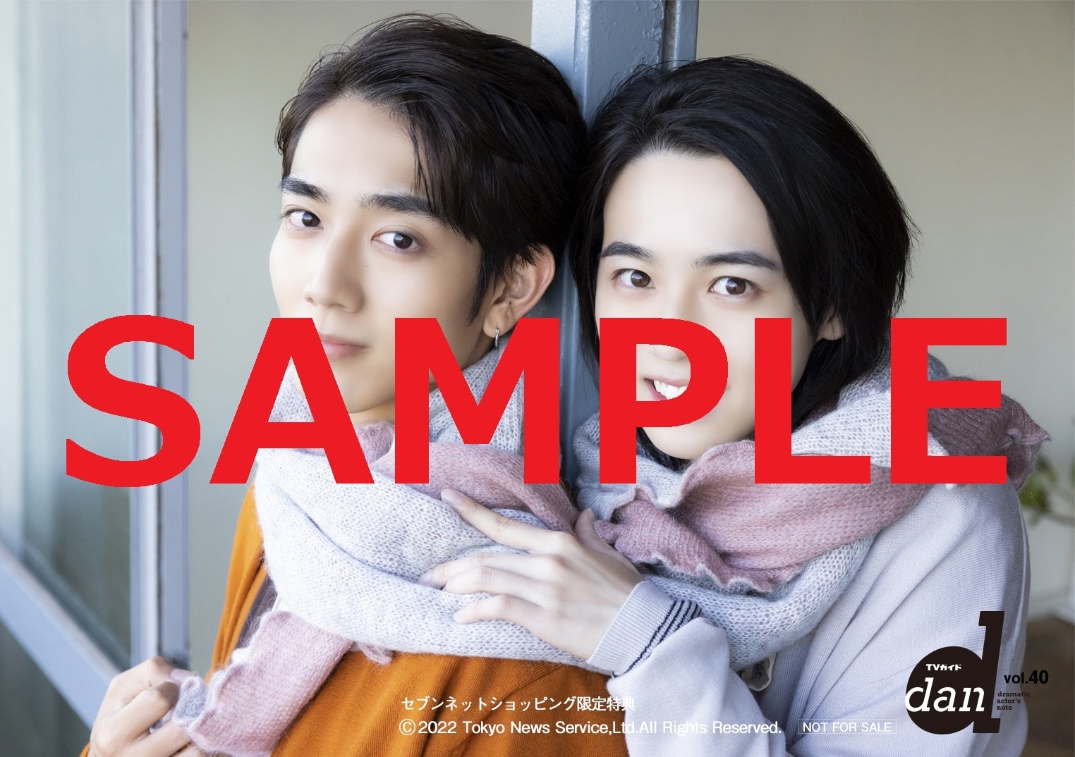 【セブンネットショッピング購入者特典】「TVガイドdan vol.40」(東京ニュース通信社刊)