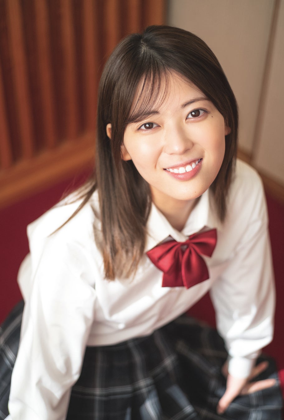 「B.L.T.graduation2022高校卒業」セブンネットショッピング購入特典ポストカード【岩本蓮加(乃木坂46)】