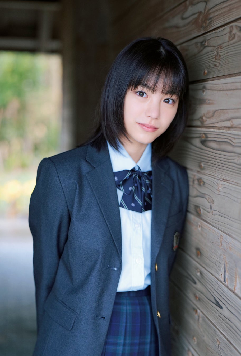 「B.L.T.graduation2022中学卒業」セブンネットショッピング購入特典ポストカード【當真あみ】