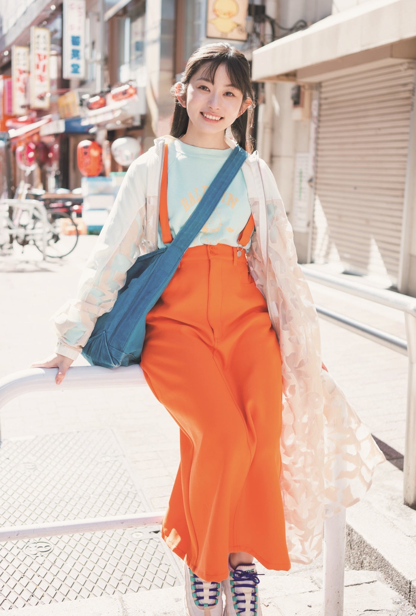  「B.L.T.2022年5月号」セブンネットショッピング購入 特典ポストカード【瀬田さくら（ばってん少女隊）】