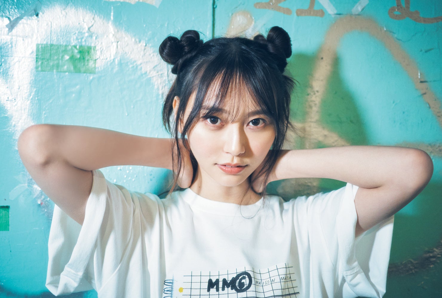 「B.L.T.2022年6月号」セブンネットショッピング購入 特典ポストカード【弓木奈於（乃木坂46）】