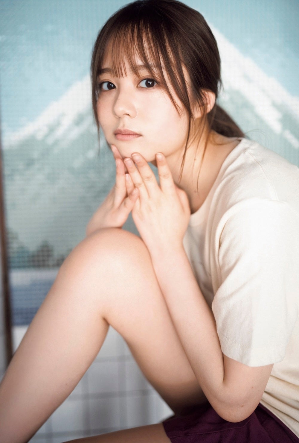 「B.L.T.2022年7月号」セブンネットショッピング購入特典ポストカード【佐藤璃果（乃木坂46）】