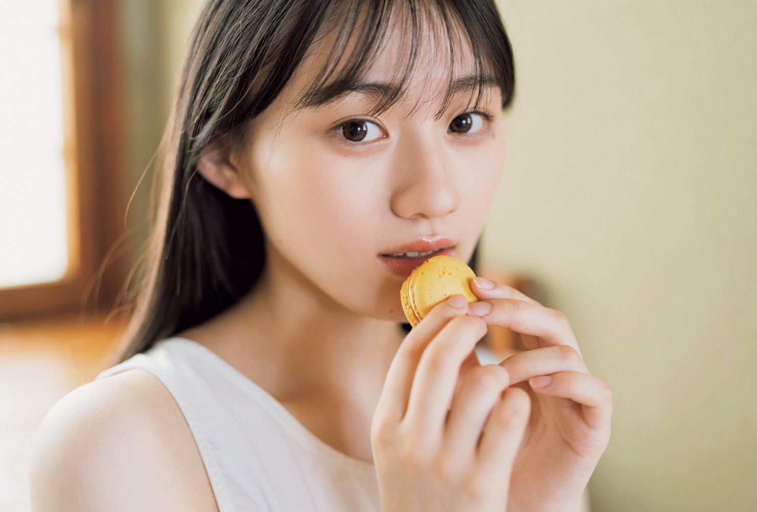 「B.L.T.2022年8月号」セブンネットショッピング購入特典ポストカード【川﨑桜(乃木坂46)C】