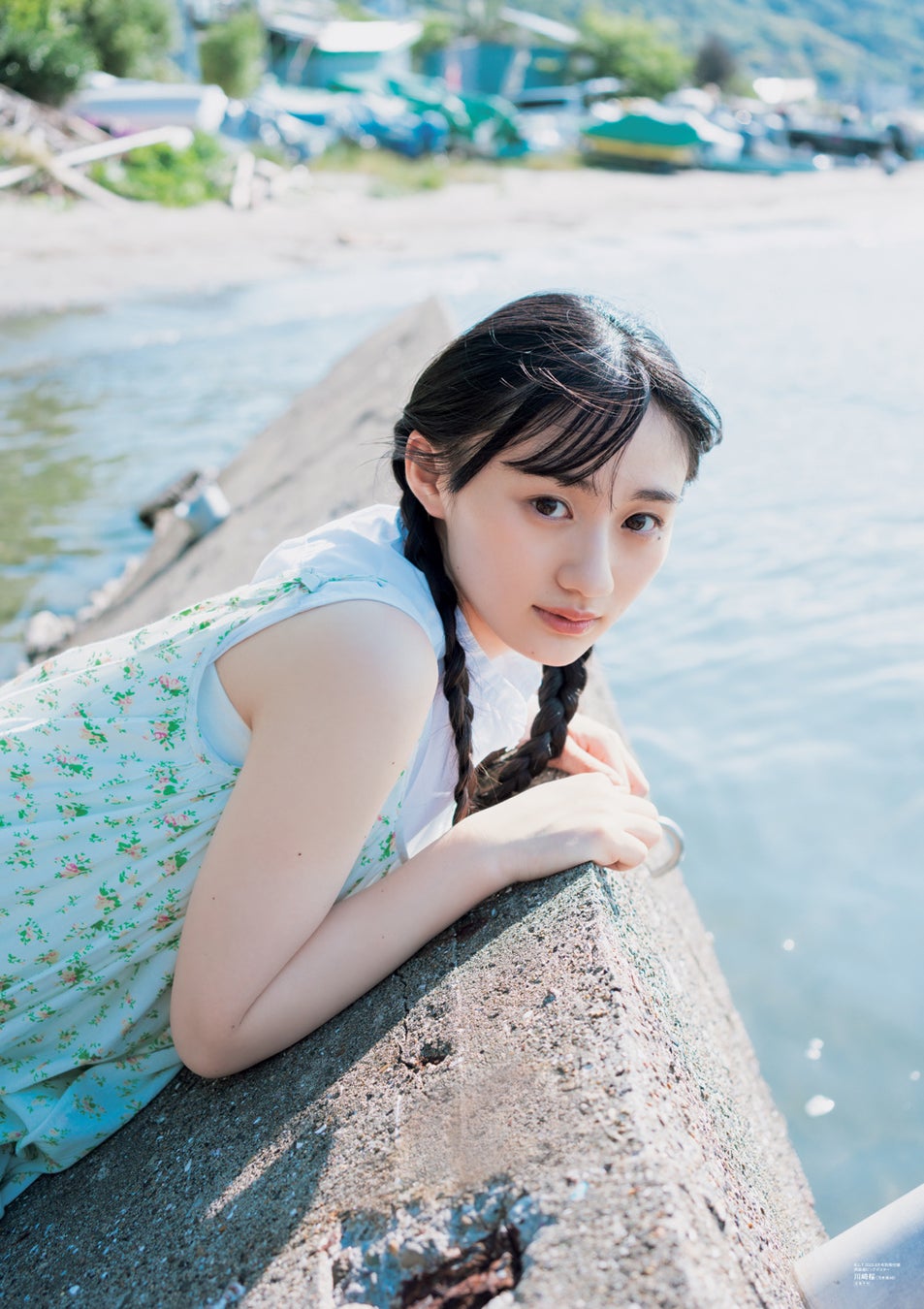 「B.L.T.2022年8月号」別冊付録:川﨑桜(乃木坂46)両面超ビッグポスター(表)