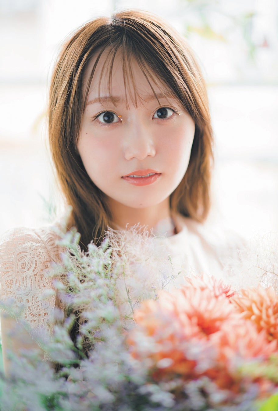 「B.L.T.2022年8月号」セブンネットショッピング購入特典ポストカード【矢久保美緒(乃木坂46)】