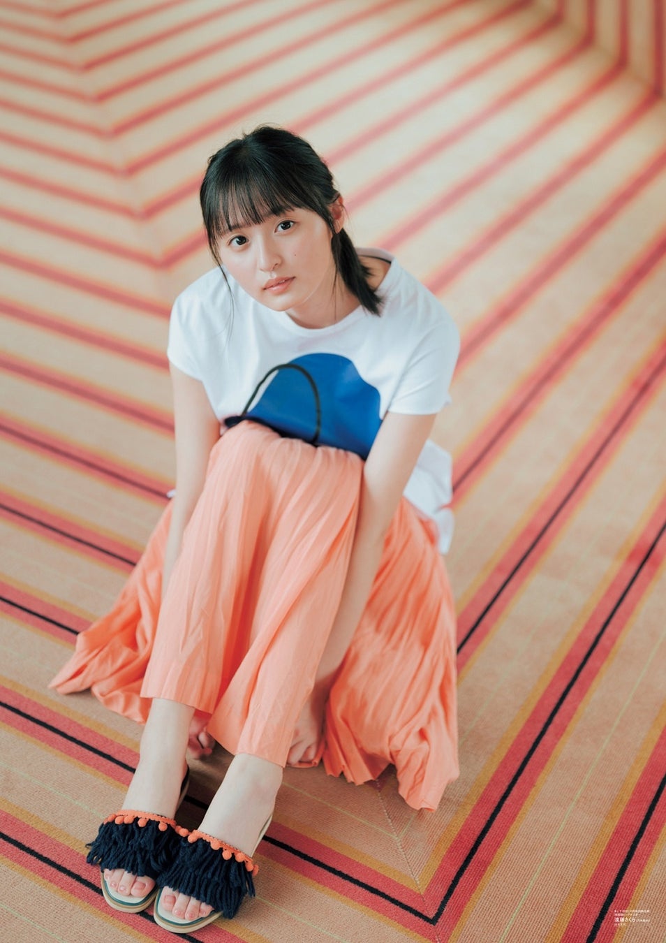 「B.L.T.2022年10月号」別冊付録:遠藤さくら(乃木坂46)両面超ビッグポスター(表)