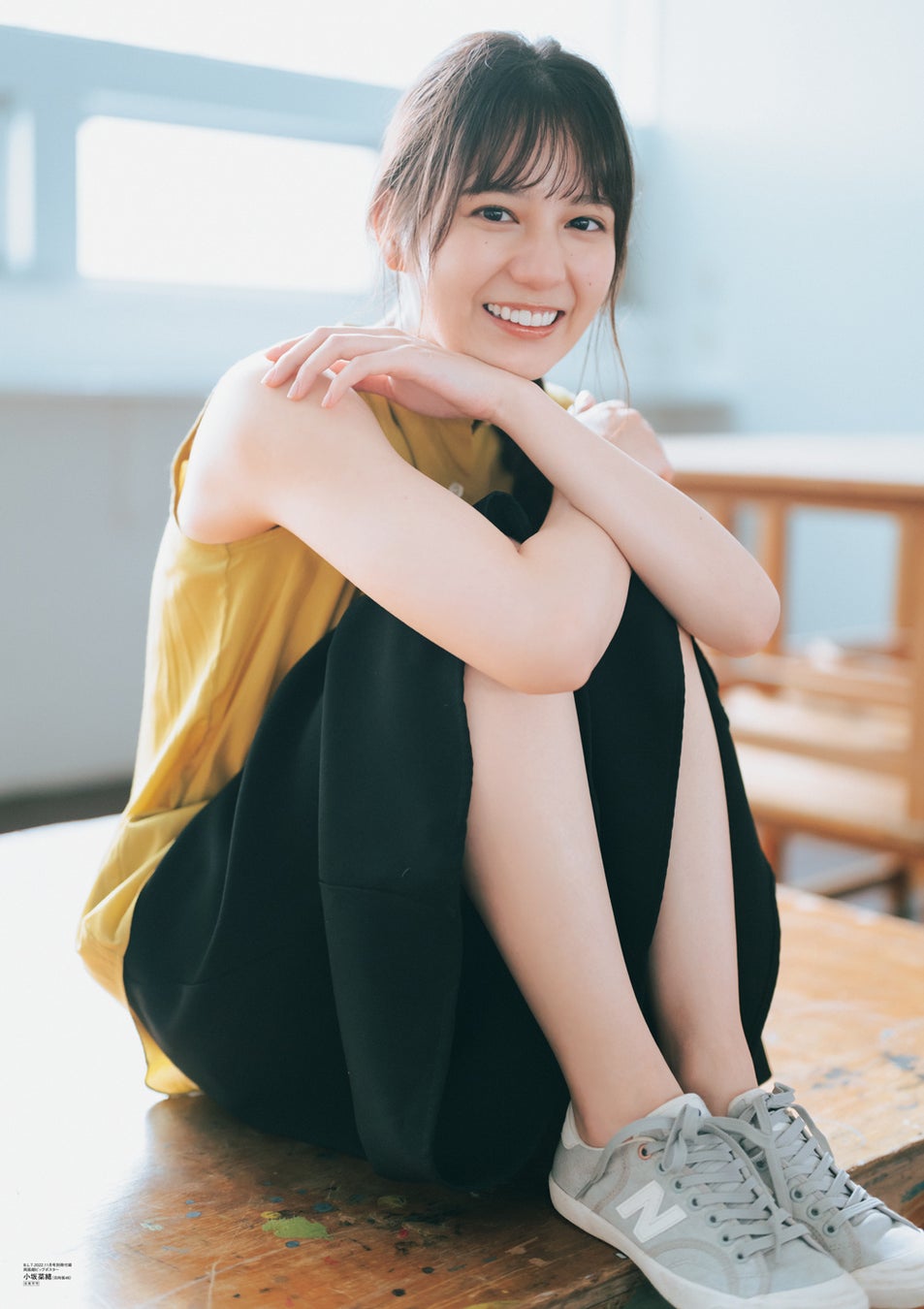 「B.L.T.2022年11月号」別冊付録:小坂菜緒(日向坂46)両面超ビッグポスター(裏)