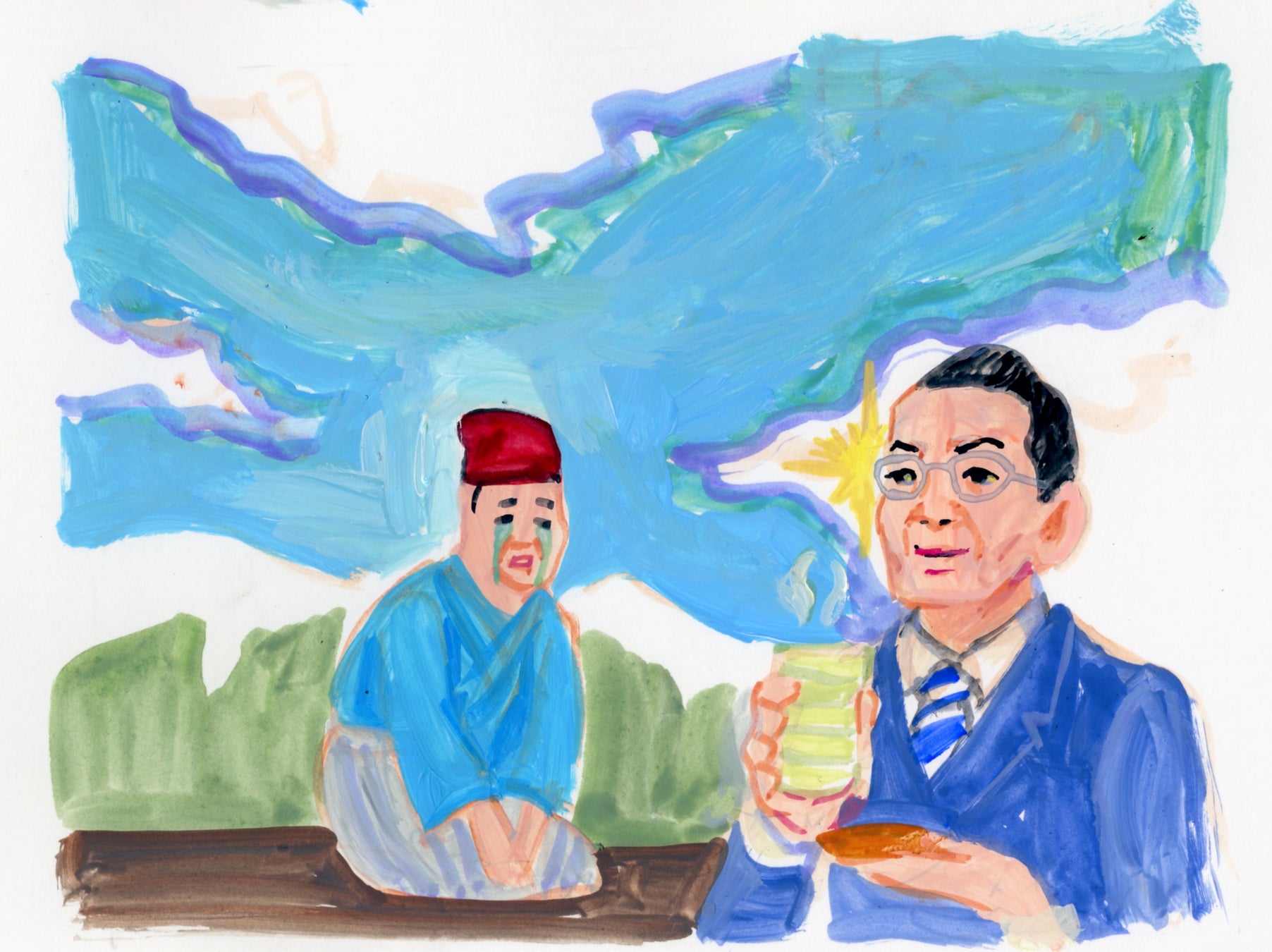 「桃太郎、エステへ行く」五月女ケイ子/絵、細川徹/作(東京ニュース通信社発行)