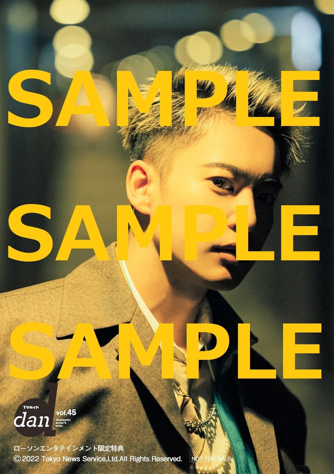 【ローソンエンタテインメント購入者特典】「TVガイドdan vol.45」(東京ニュース通信社刊)