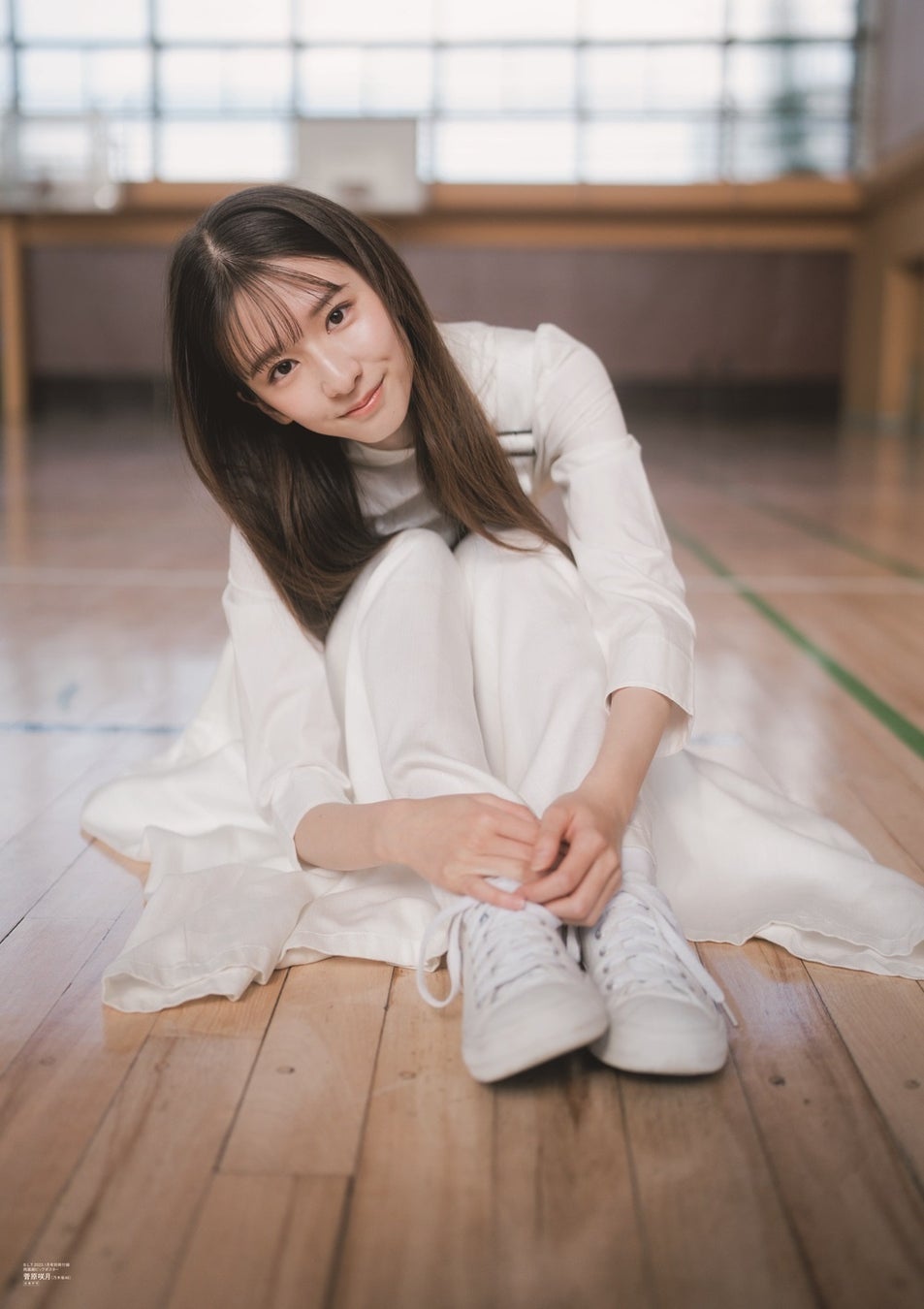 「B.L.T.2023年1月号」別冊付録:菅原咲月(乃木坂46) 両面超ビッグポスター(裏)
