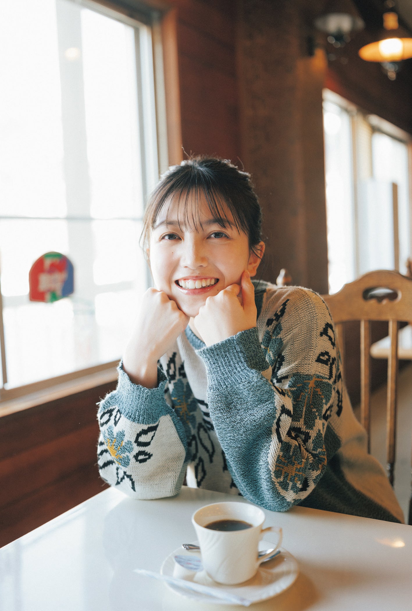 「B.L.T.2023年3月号」セブンネットショッピング購入特典ポストカード【久保史緒里（乃木坂46）A】