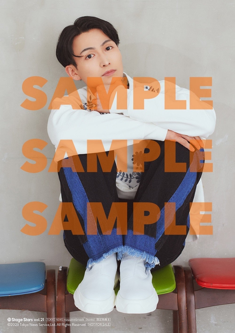 高橋健介と岡宮来夢が「TVガイド Stage Stars vol.21」の表紙に