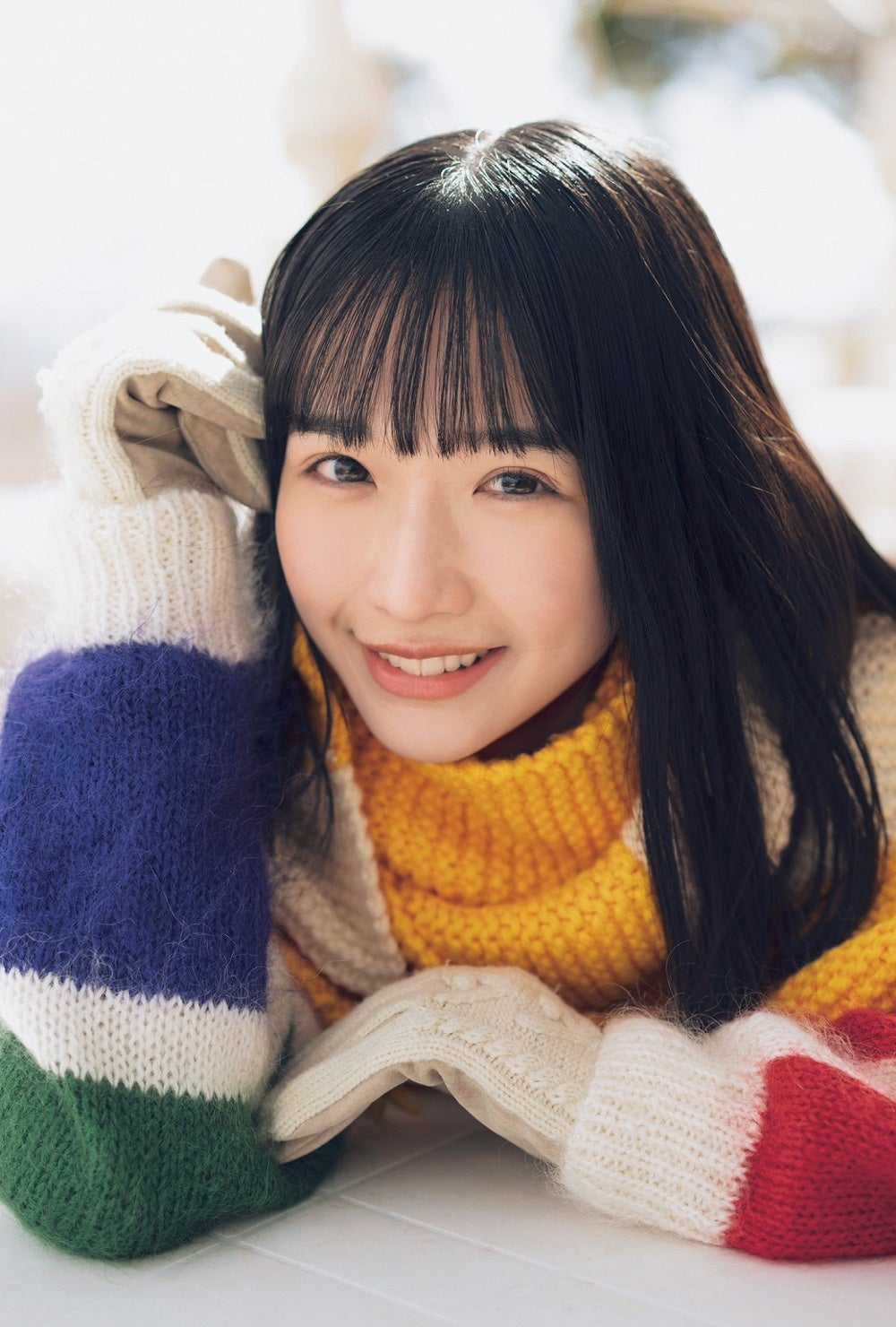 「B.L.T.2023年4月号」セブンネットショッピング購入特典ポストカード【高雄さやか（STU48）】