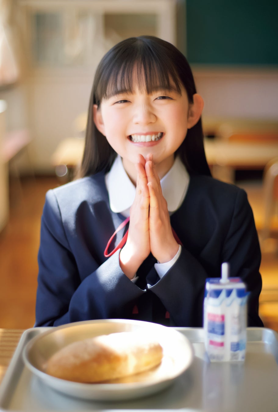 「B.L.T.graduation2023中学卒業」TOKYO NEWS magazine&mook(honto)購入特典ポストカード【松本わかな(アンジュルム)】