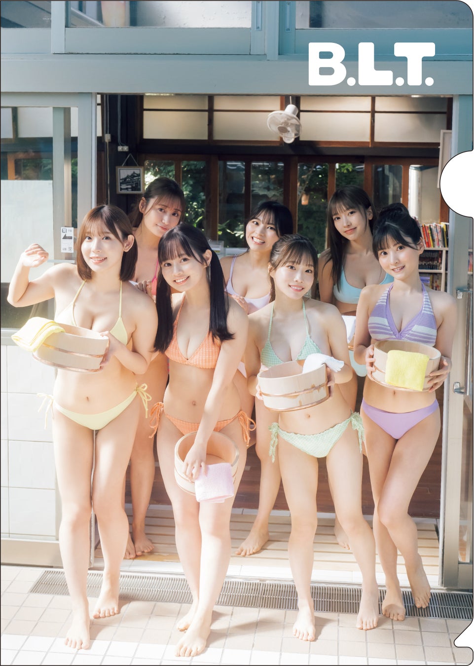 「B.L.T.2023年5月号 #ババババンビ特別版」別冊付録:#ババババンビSPクリアファイル(表)