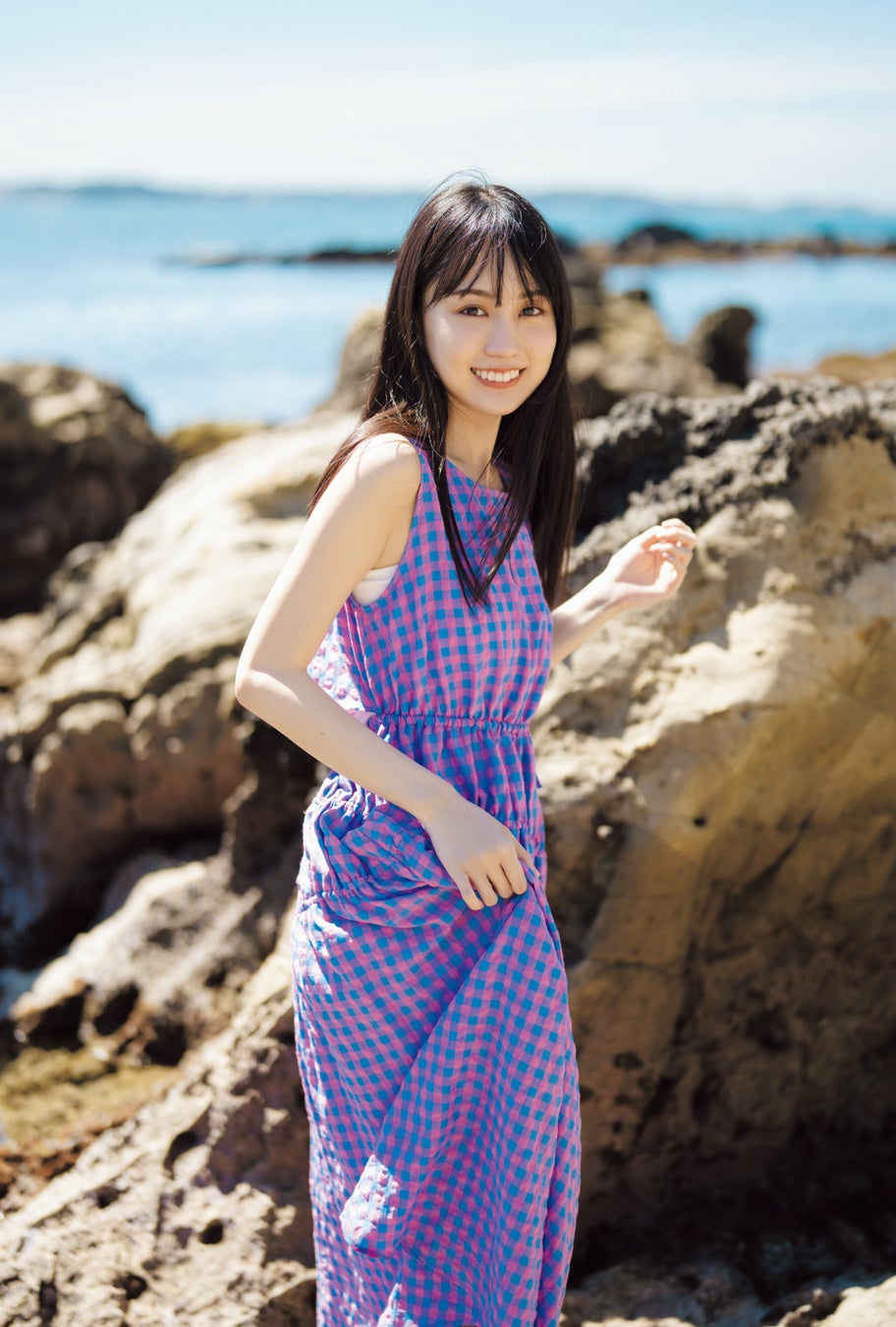 「B.L.T.2023年10月号」セブンネットショッピング購入特典ポストカード【賀喜遥香(乃木坂46)C】