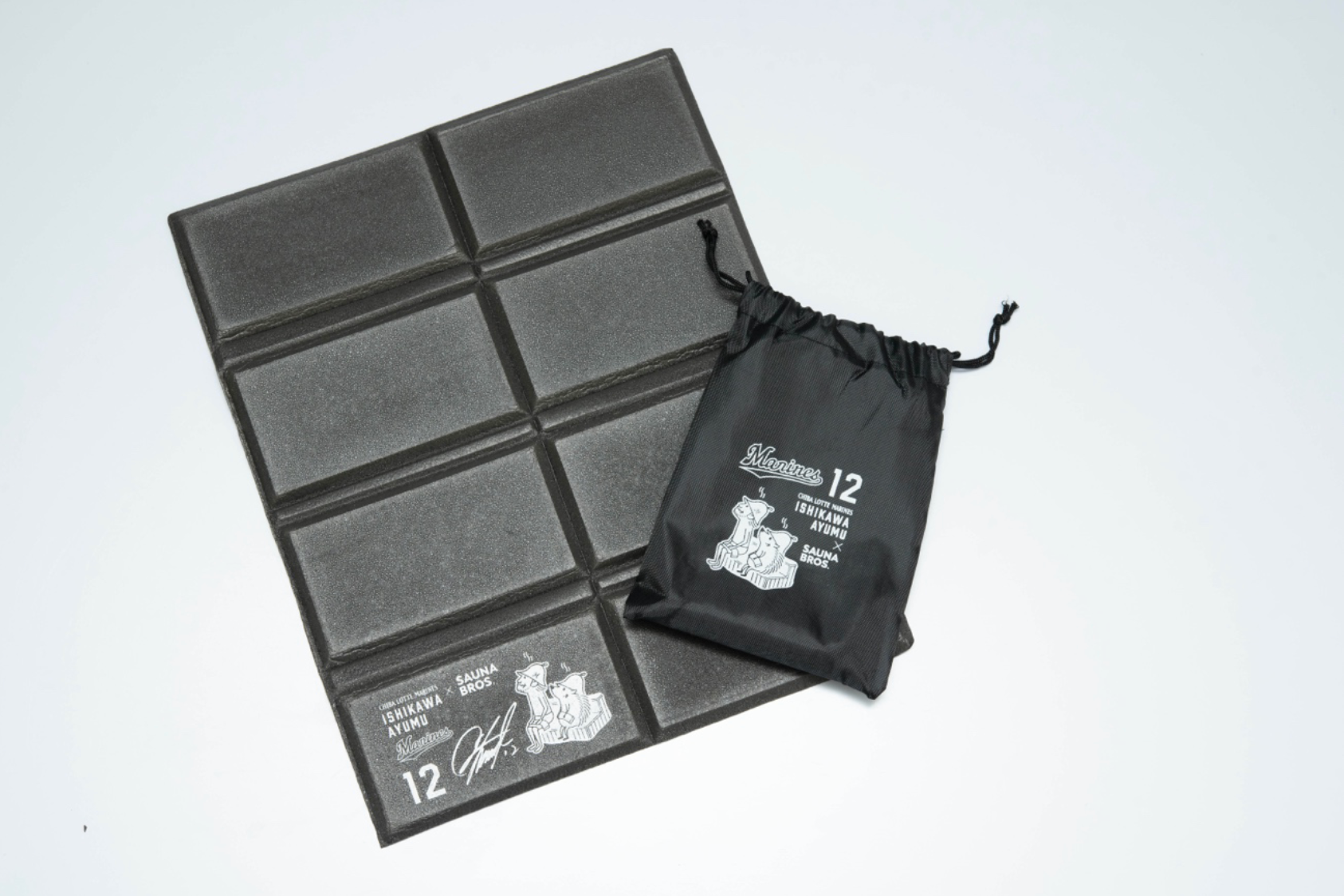 SAUNA BROS.×石川歩コラボサウナマット