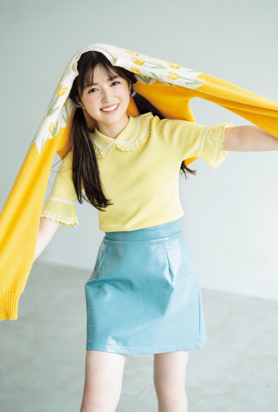 「B.L.T.2023年11月号」セブンネットショッピング購入特典ポストカード【小川彩(乃木坂46)】