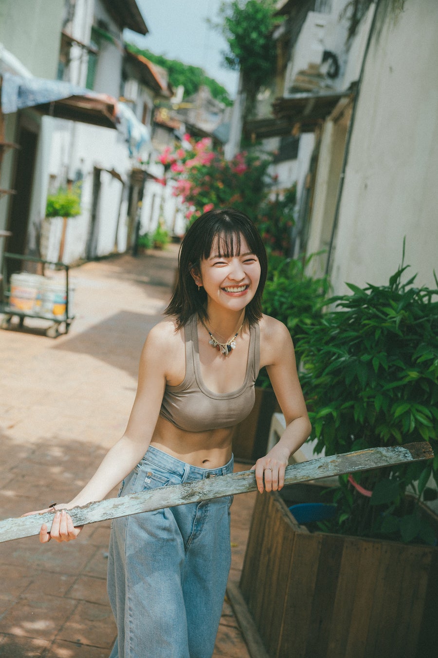 「田中芽衣1st写真集(仮)」(東京ニュース通信社刊) 撮影/東 京祐