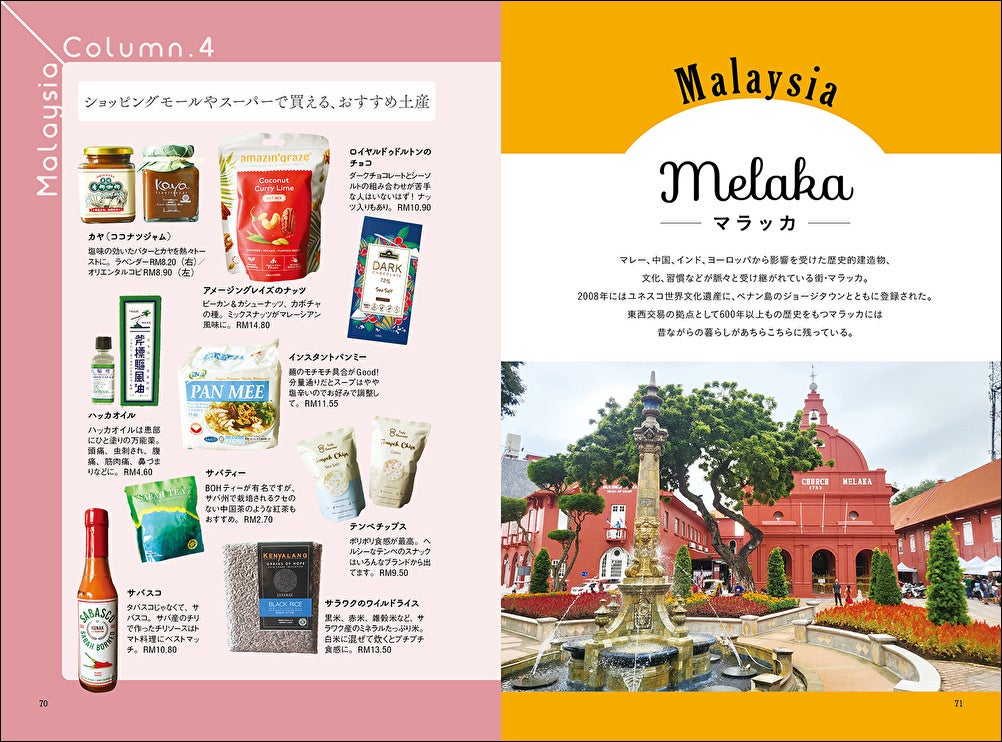 「現地在住日本人ライターが案内する　魅惑の食文化　クアラルンプール・マラッカ・イポー」（東京ニュース通信社発行）