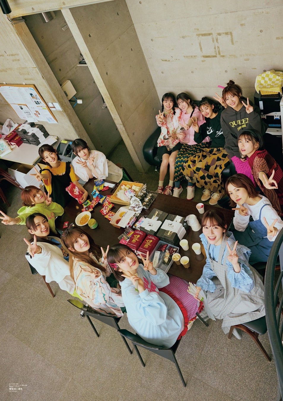 「B.L.T.2024年7月号」ローソンエンタテインメント購入特典:櫻坂46二期生 両面ポスター(裏)