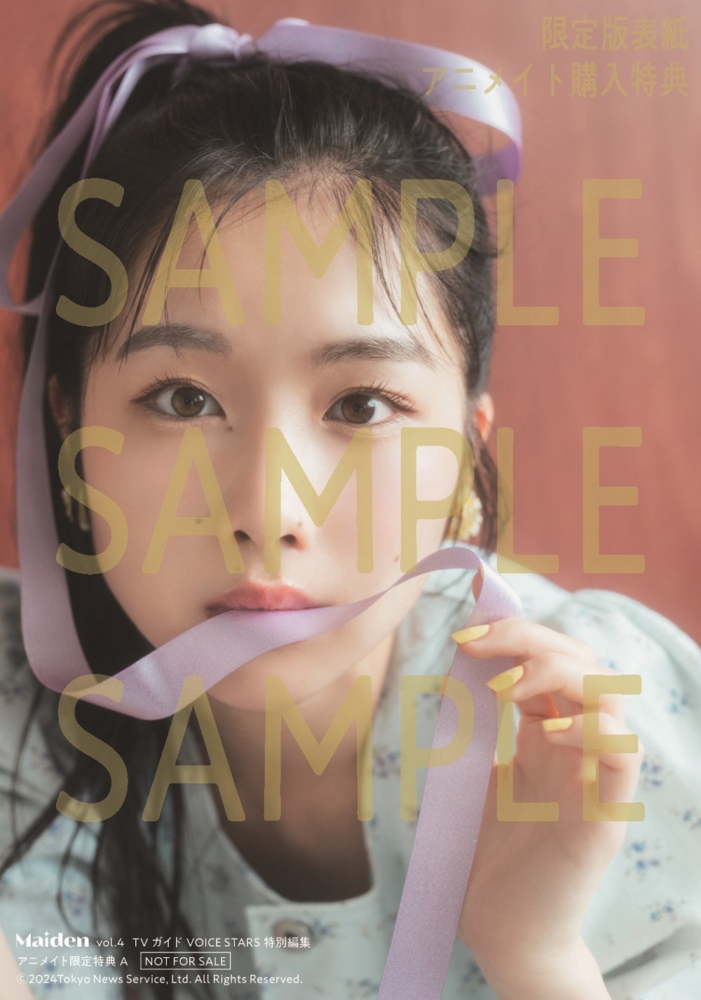 「Maiden vol.4 TVガイドVOICE STARS特別編集アニメイト・ゲーマーズ限定版」アニメイト購入特典生写真