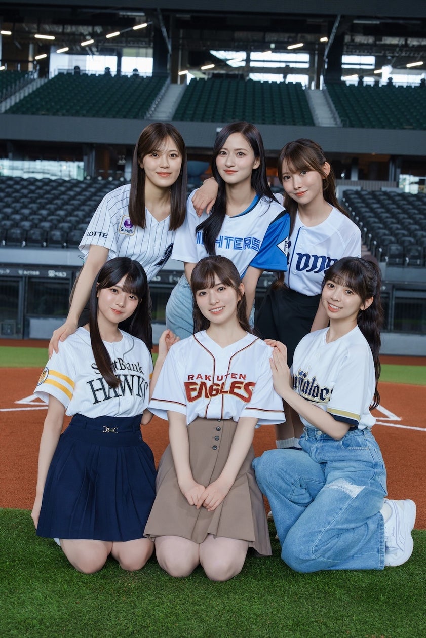 永久保存確定!? 乃木坂野球部がパ・リーグ6球団ユニフォームで「B.L.T.9月号」表紙に初登板! 中西アルノ、矢田萌華へとつなぐ、乃木坂46グラビア豪華“真夏のクリーンアップ”が完成!