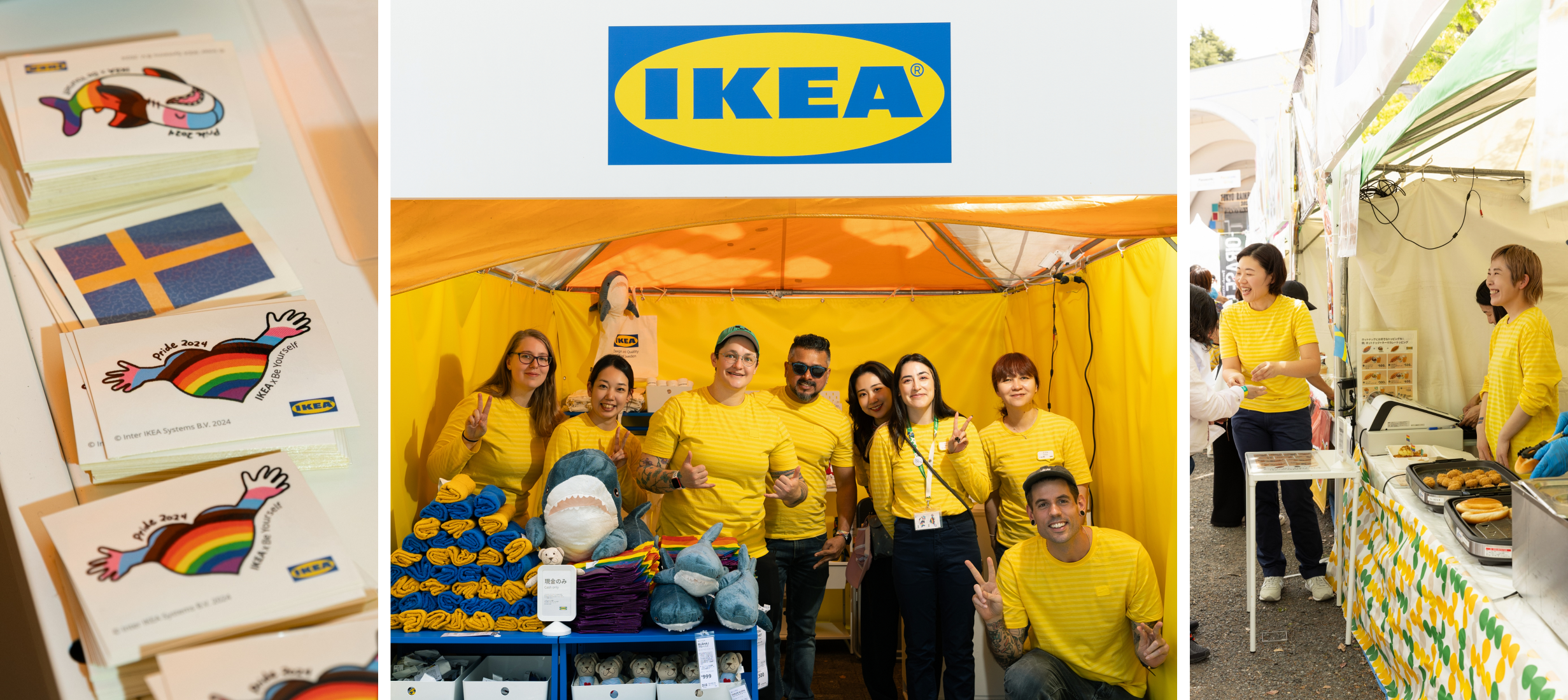 2024年4月に開催された東京レインボープライド 2024にコワーカー（従業員）たちが参加