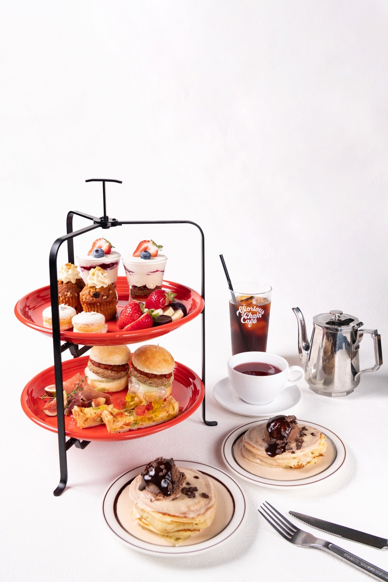 グロリアスチェーンカフェ アフタヌーン ティーセット