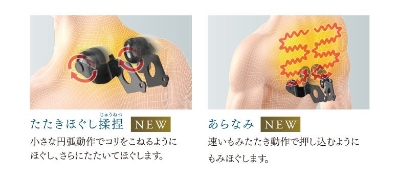 新たなもみ技の一部（イメージ）