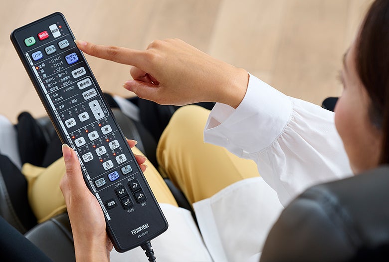 簡単ワンタッチで強弱調節