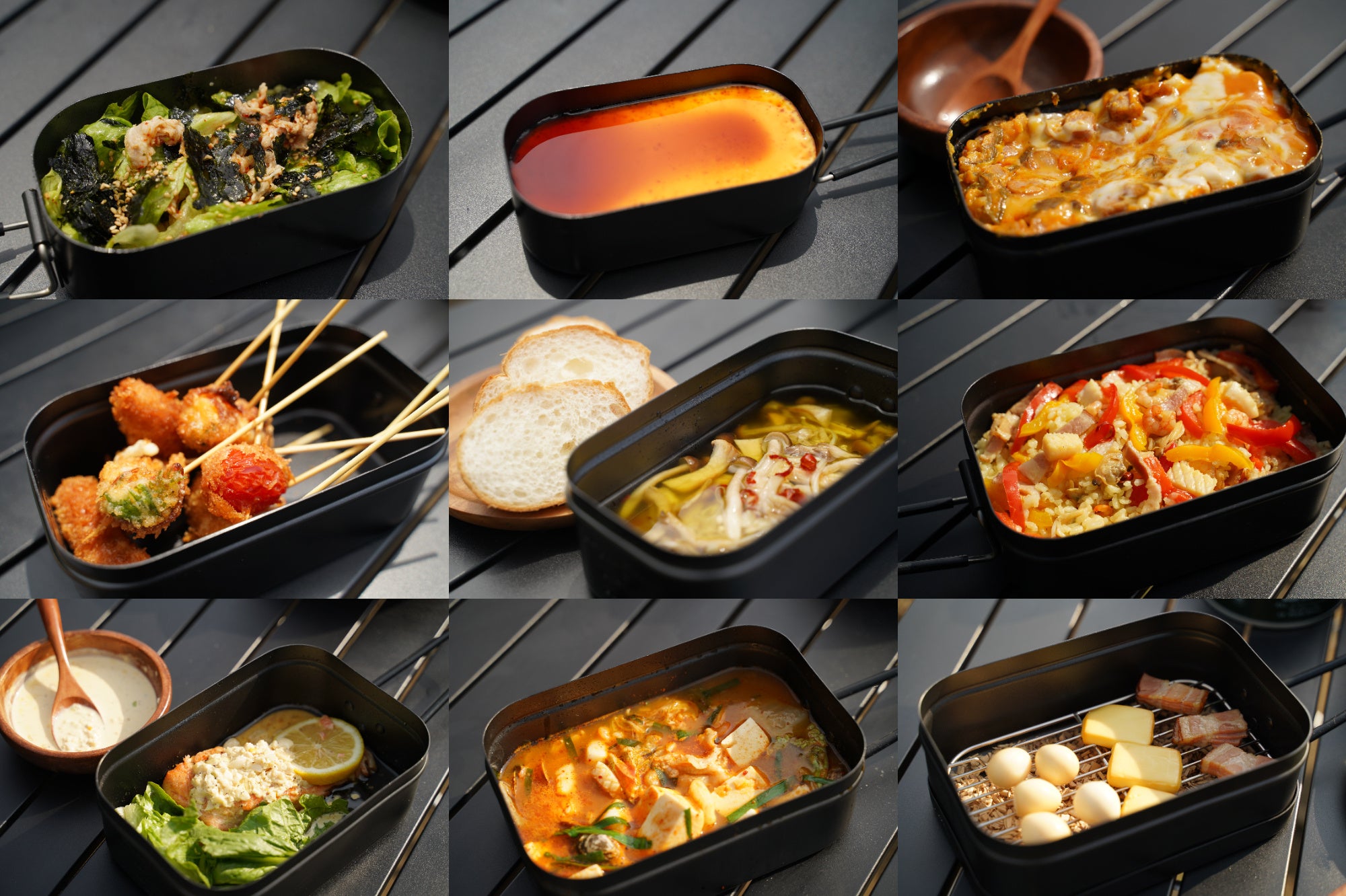 付属のガイドブックに掲載のオリジナルレシピ（全10品）