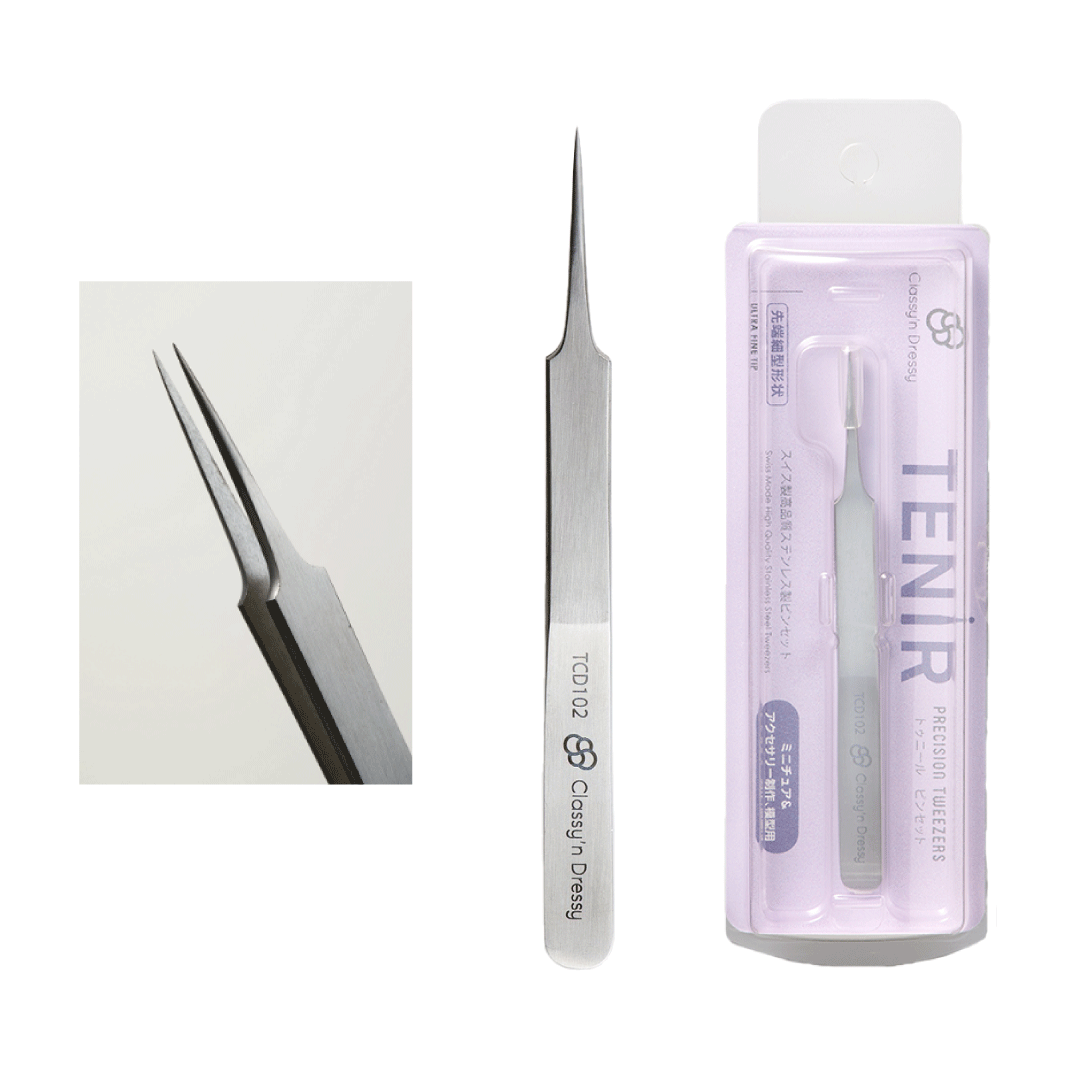 クラフトブランド「Classy'n Dressy」からスイス製ピンセット3種を新