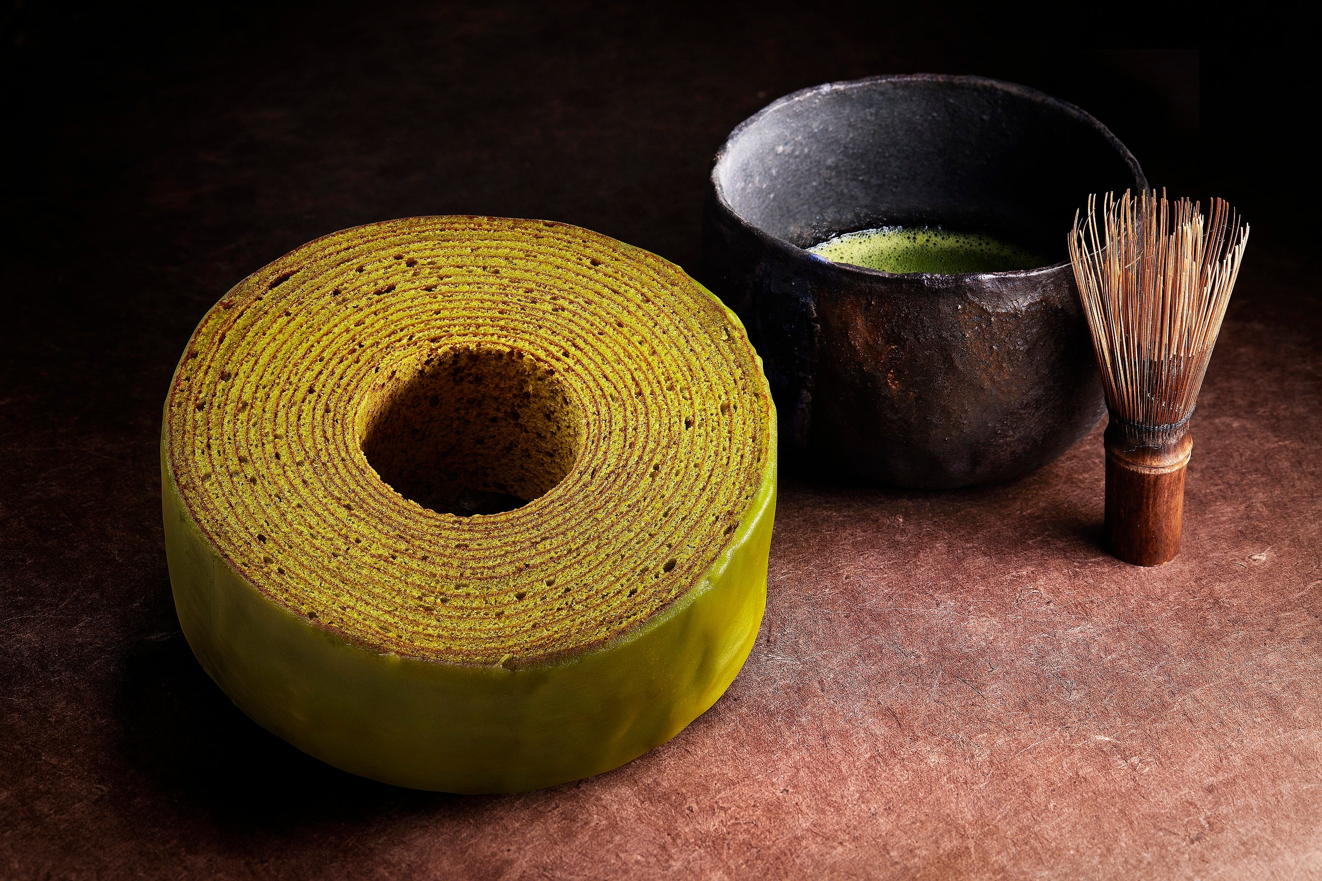 小山流バウムクーヘン～シングルオリジン抹茶 五香～