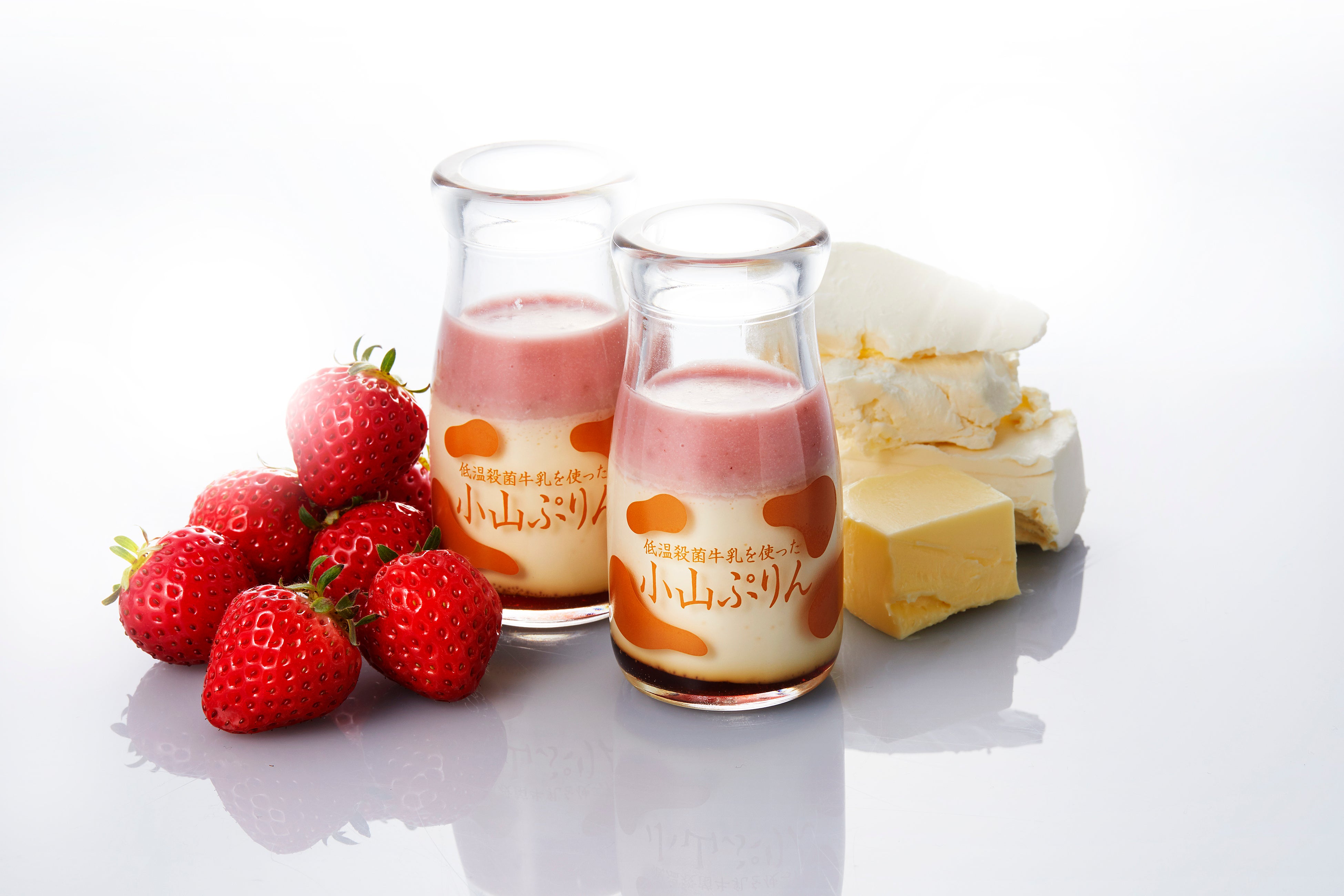 小山ぷりん 夏バタージュレ～苺チーズケーキ～