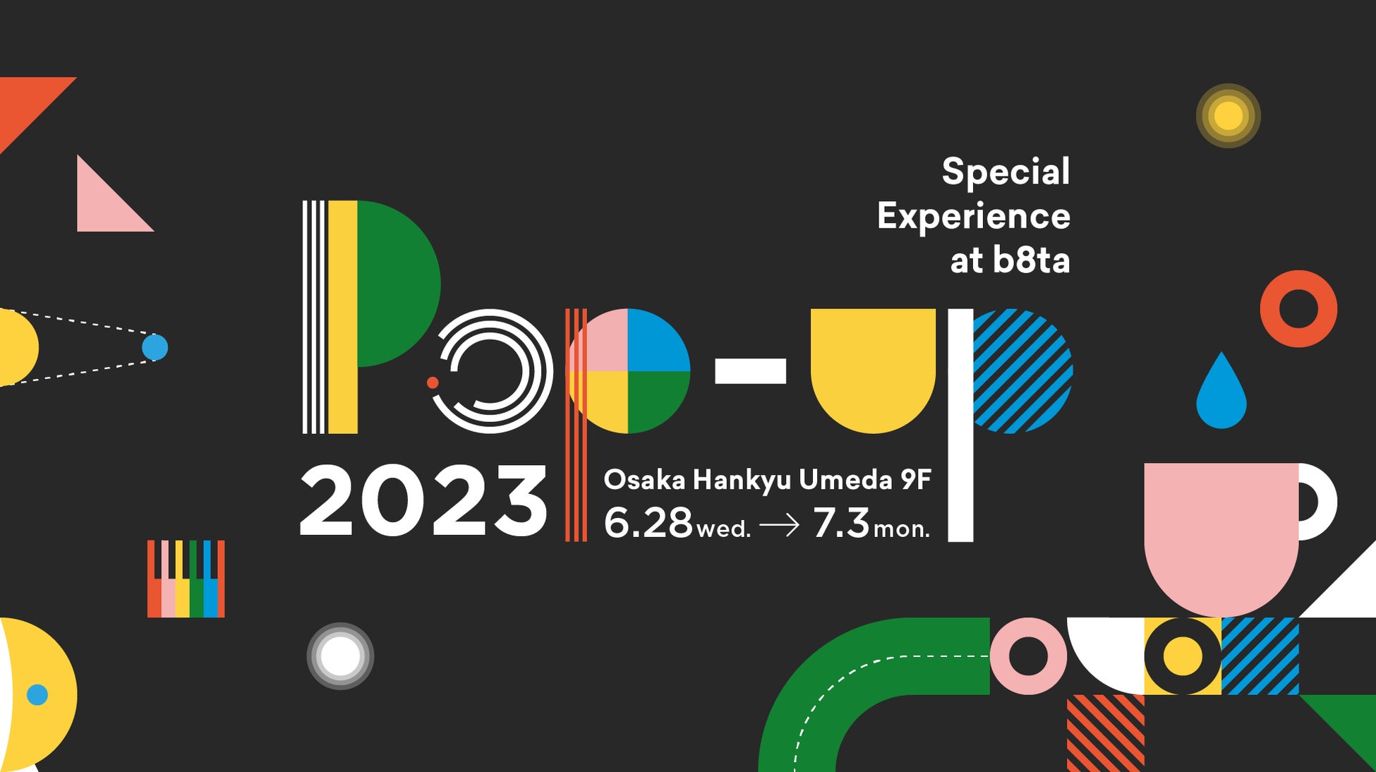 b8ta Pop-up  Osaka – Hankyu Umeda 2023