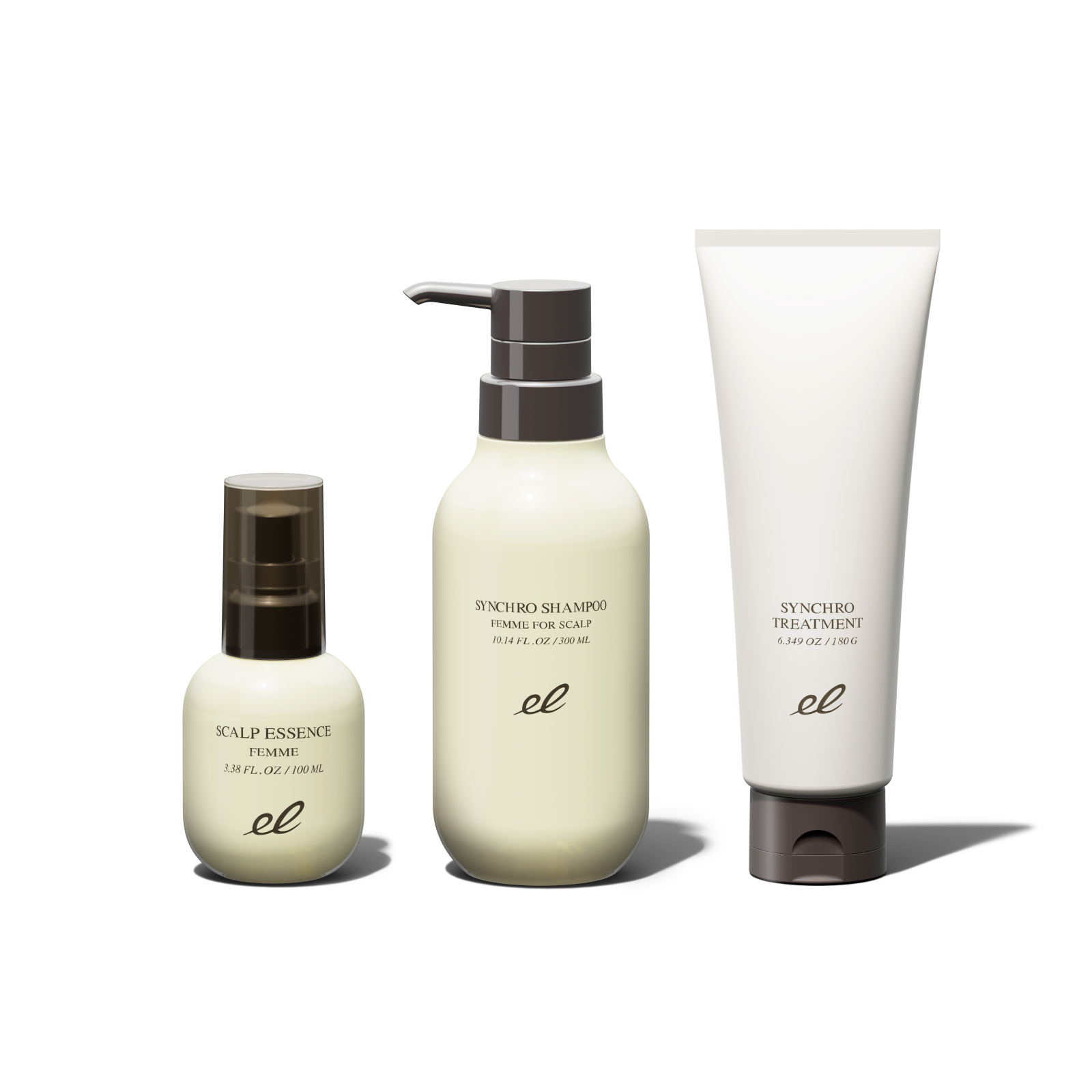 薬用スカルプエッセンス ファム、シンクロシャンプー ファム&nbsp;FOR SCALP、シンクロトリートメント