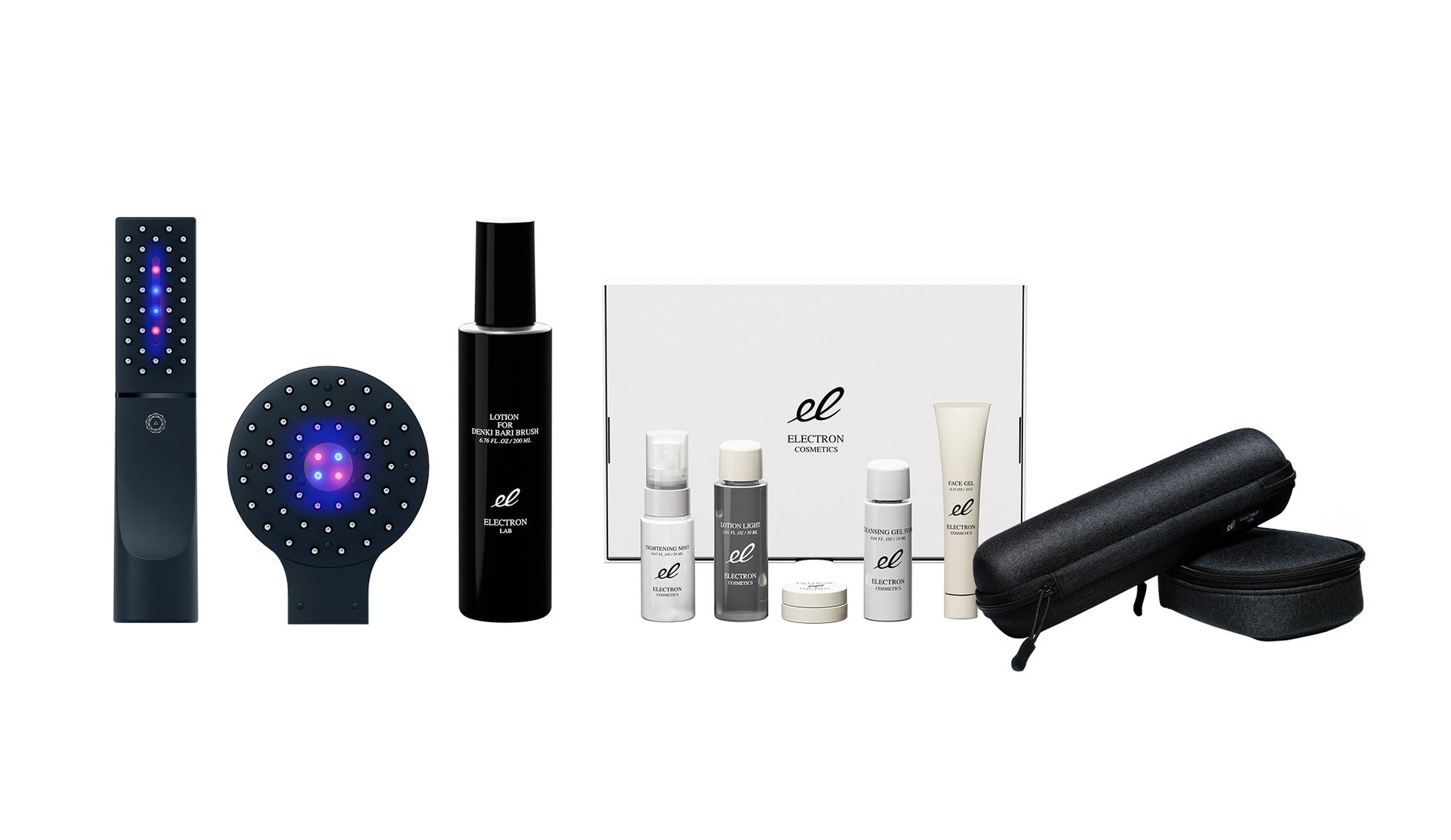 デンキバリブラシ® 2.0 +ボディ、スターターセット、専用ケース