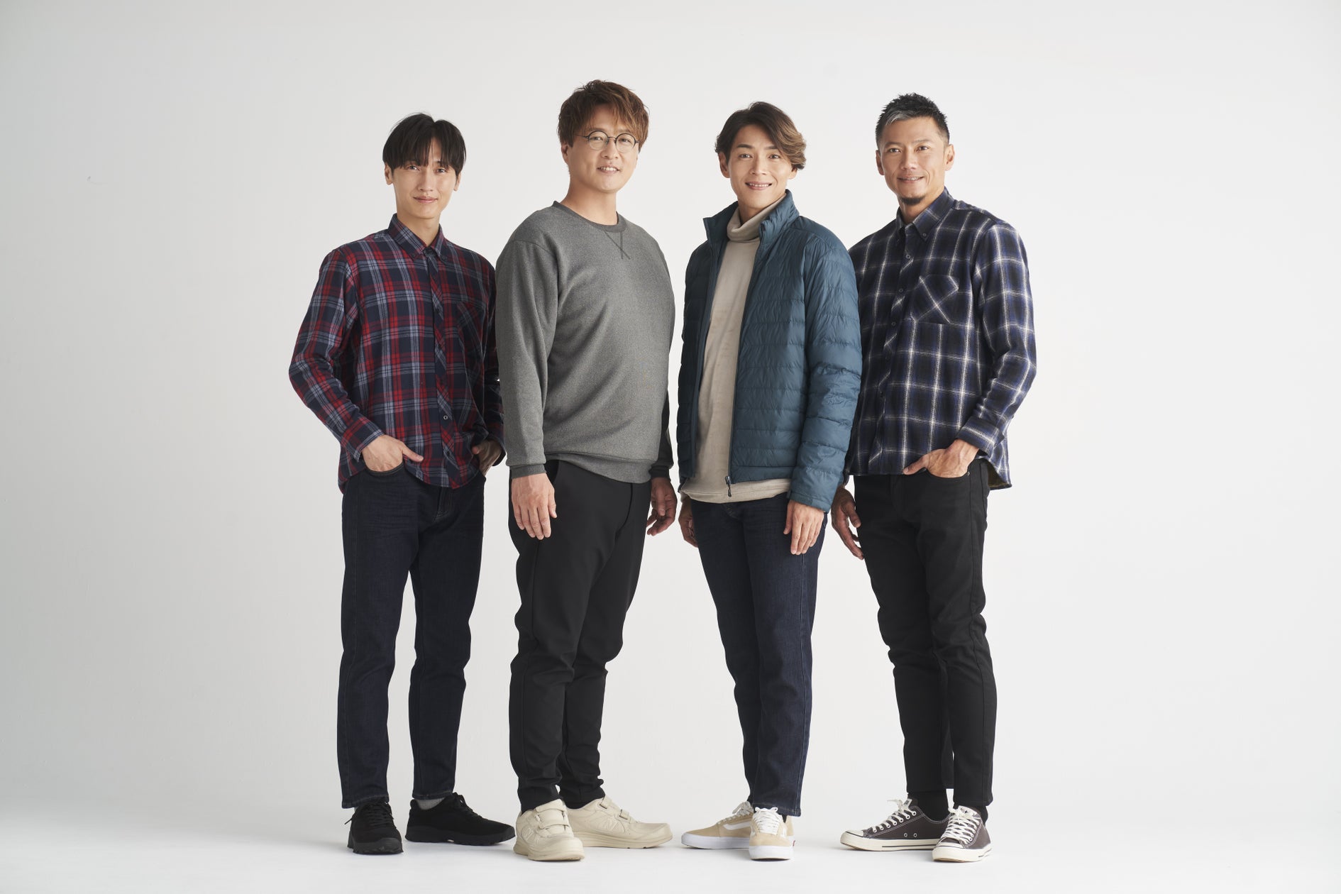 4人組ムード歌謡コーラスグループ『純烈』とファッションセンターしまむらの秋冬コラボが決定!チラシ企画やEC限定アイテムなどが目白押しです!