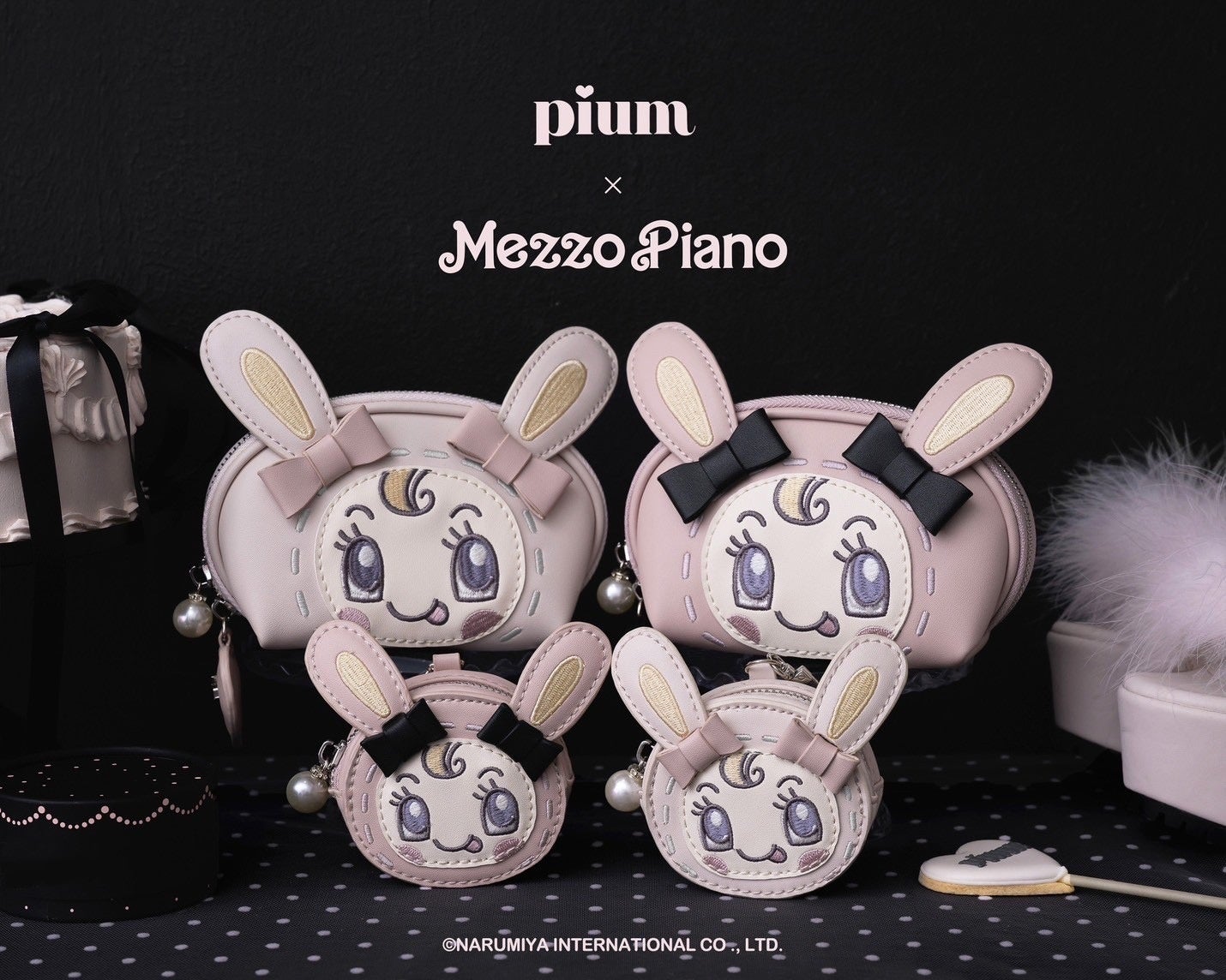 メゾ ピアノ ジュニアのキャラクター「ベリエちゃん」がダークな世界観へ♡令和発アパレルブランド「pium」と初コラボ!ルミネエスト新宿にて期間限定POPUPストアも開催決定!