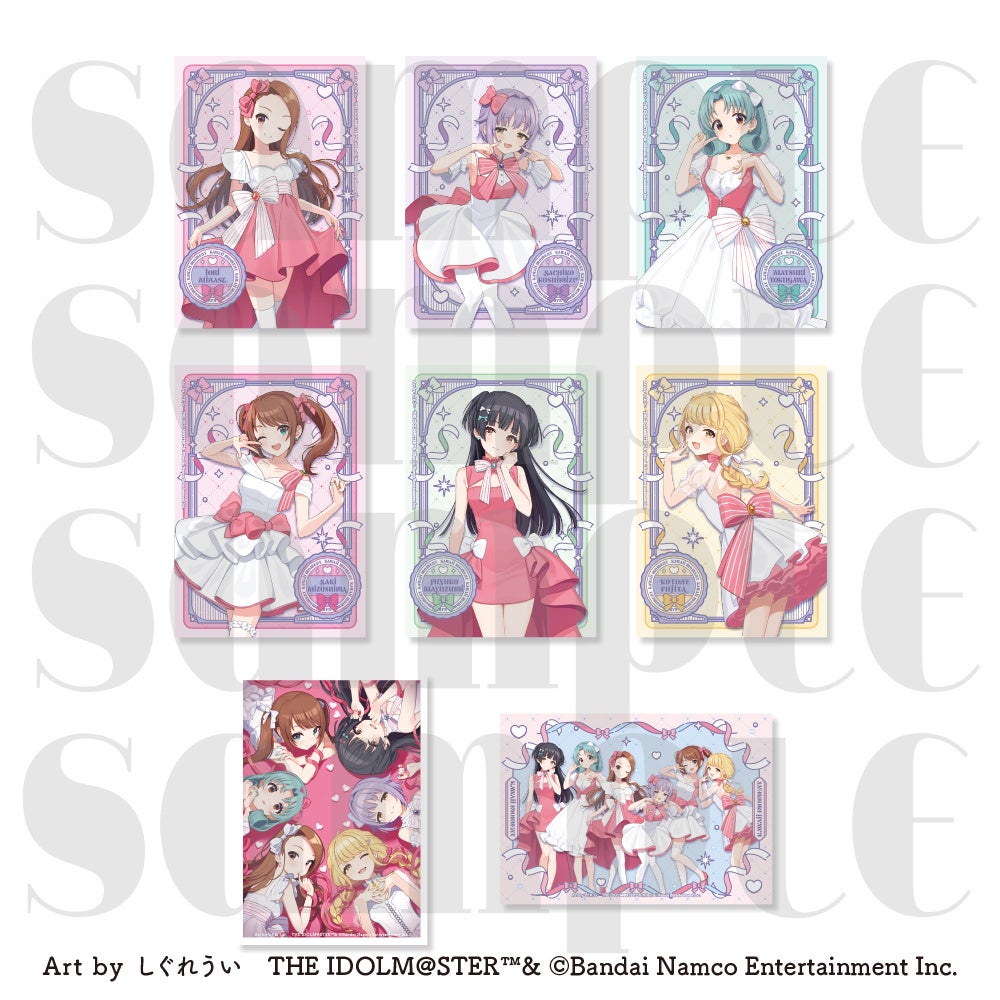 『アイドルマスター』シリーズ×しぐれうい ビッグアクリルスタンドセット バラ売可 アイドルマスター』シリーズ×しぐれうい ビックカメラグループ先行販売