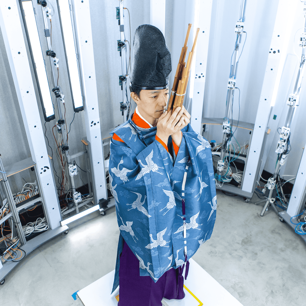 音無史哉（笙、雅楽奏者）