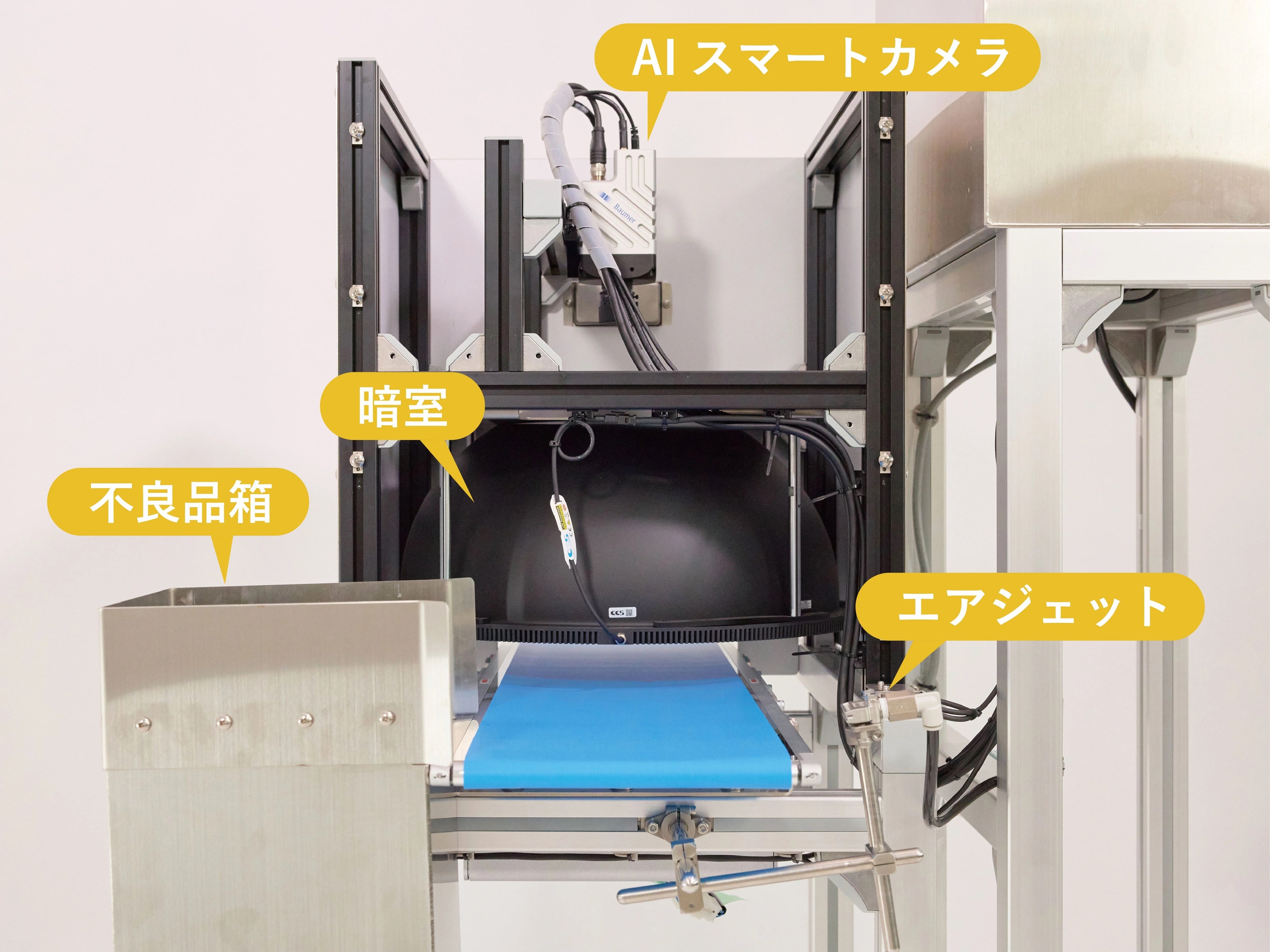 筐体内部、構成品