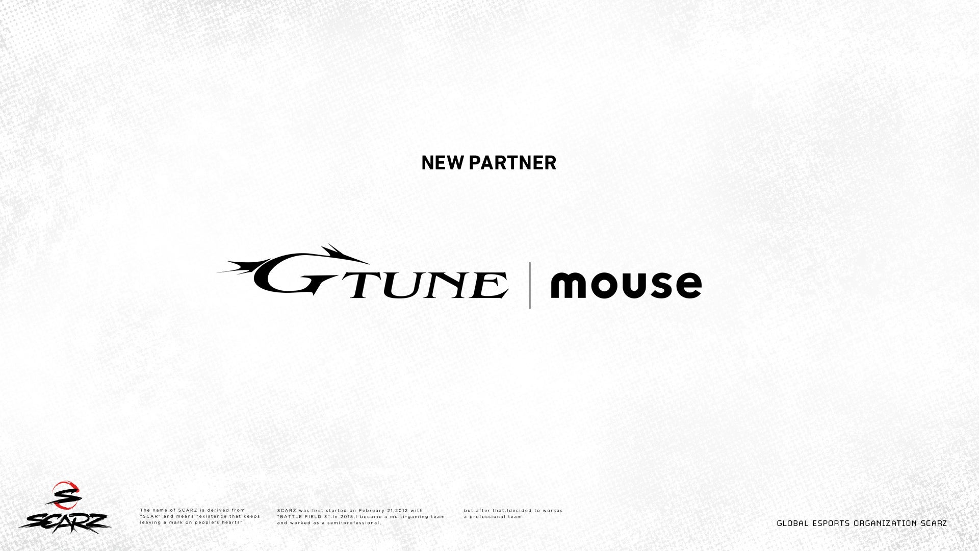 SCARZ、マウスコンピューターとスポンサー契約!G-Tuneでeスポーツ強化 SCARZ、マウスコンピューターとスポンサー契約!G-Tuneでeスポーツ強化